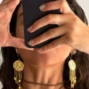 Susmie's Al son del Tambor - Earrings< Golden