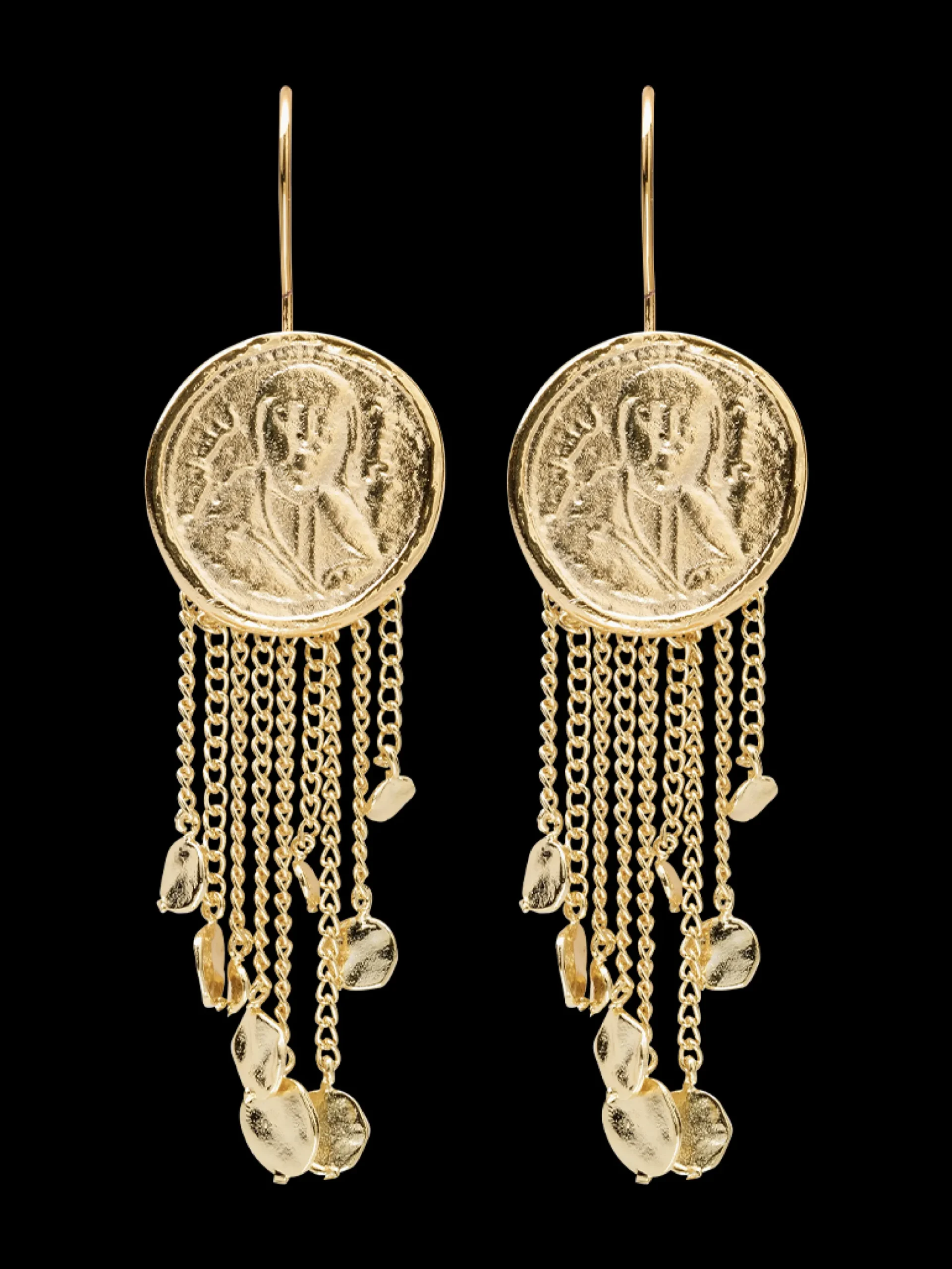 Susmie's Al son del Tambor - Earrings< Golden