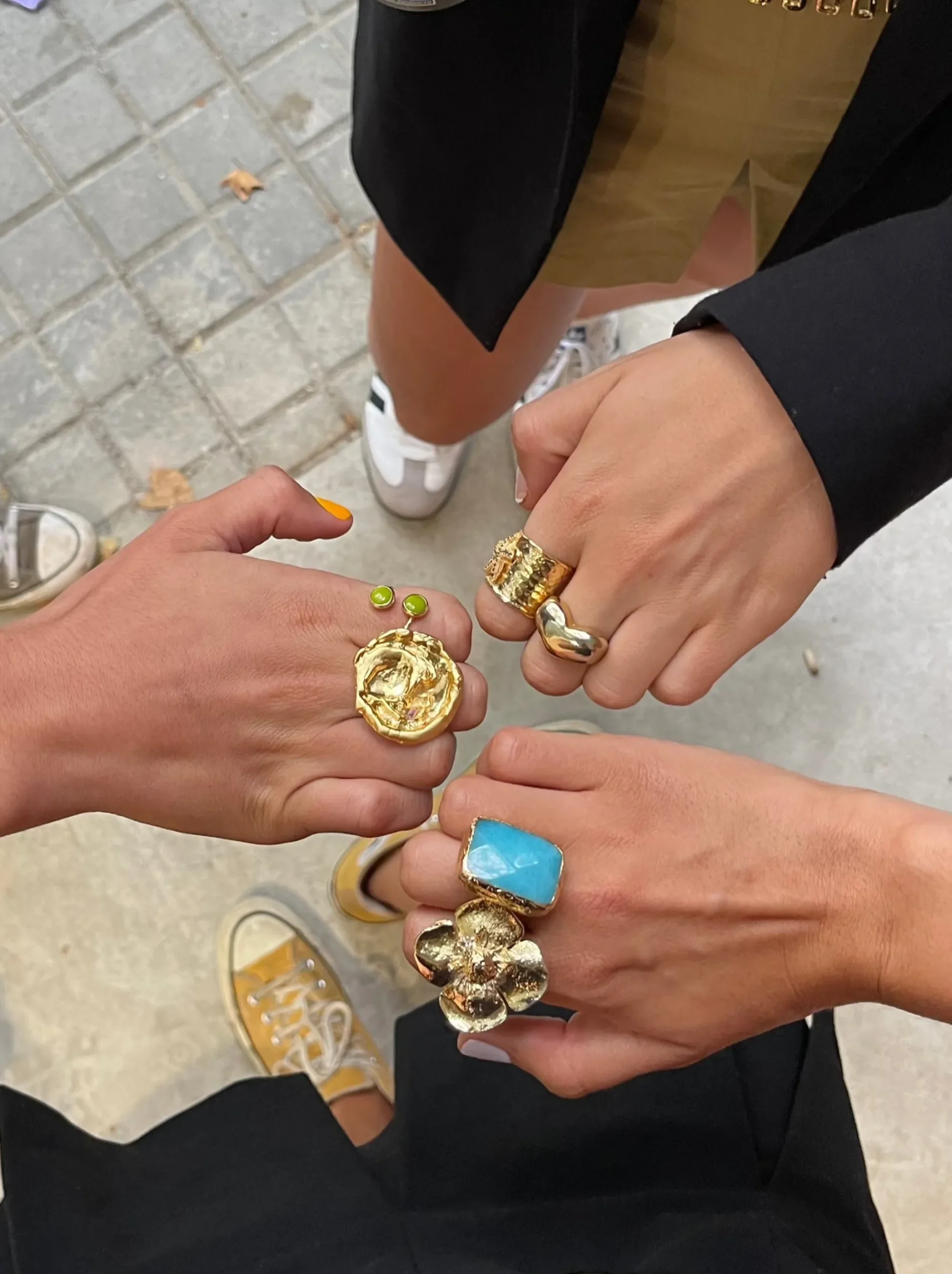 Susmie's All my Love Ring< Golden