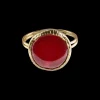 Susmie's Boogie Ring - Pink< Stone | Golden