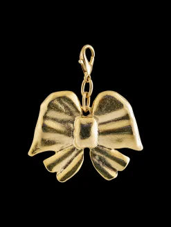 Susmie's Bow Charm Gold< Mixed Necklaces | Golden