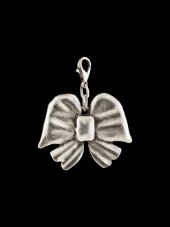 Susmie's Bow Charm Silver< Mixed Necklaces | Silver