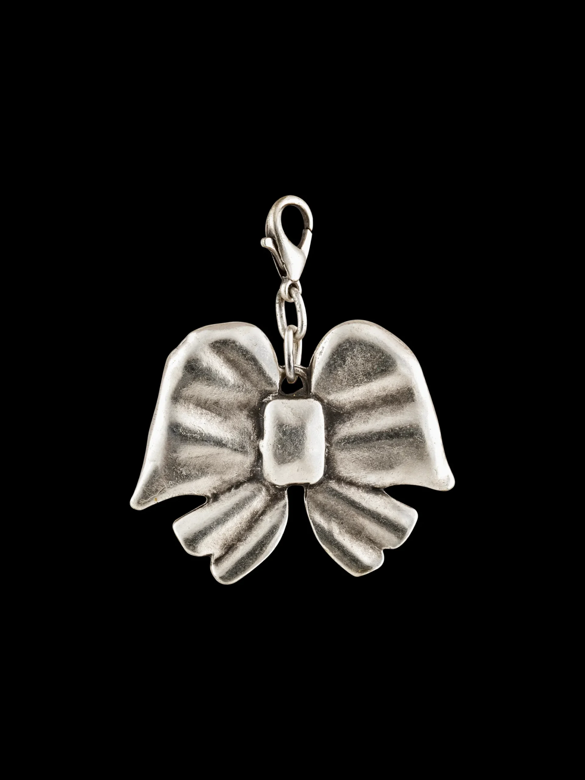 Susmie's Bow Charm Silver< Mixed Necklaces | Silver