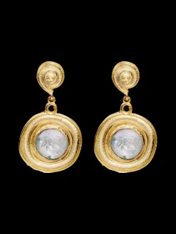 Susmie's Charlotte Earrings< Golden