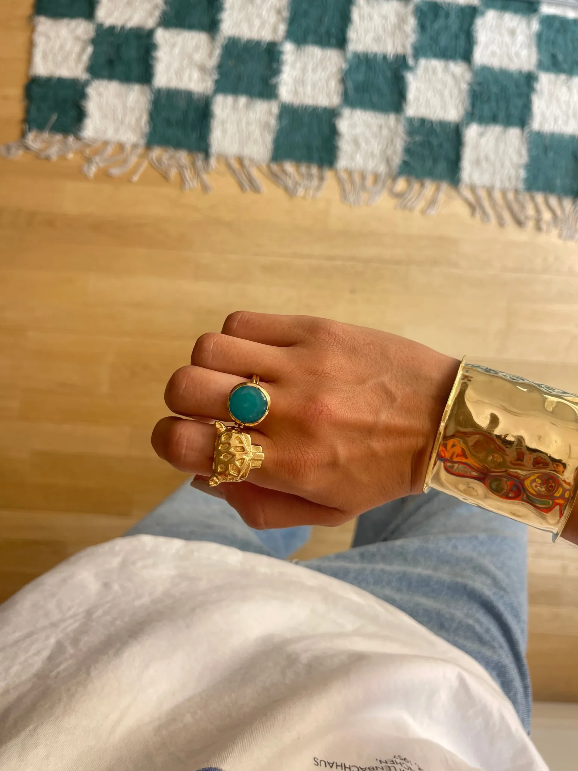 Susmie's Cheetah Girls Ring< Golden