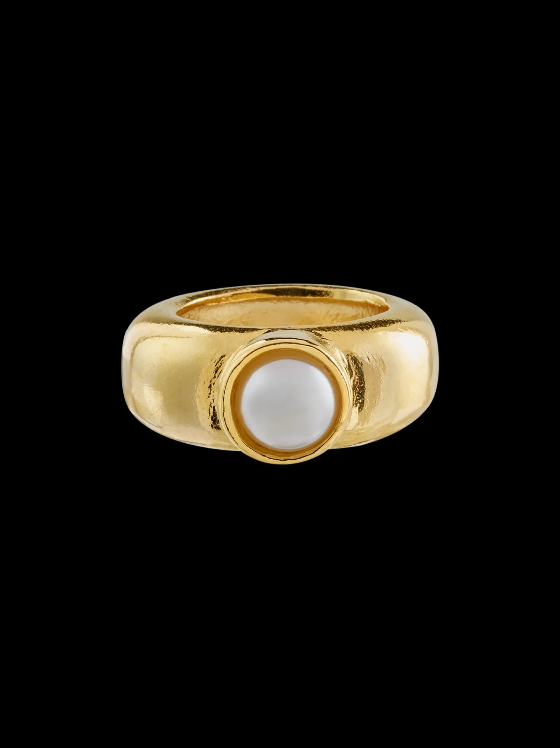 Susmie's Chisme Time Ring< Golden
