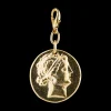Susmie's Coin Charm Gold< Mixed Necklaces | Golden