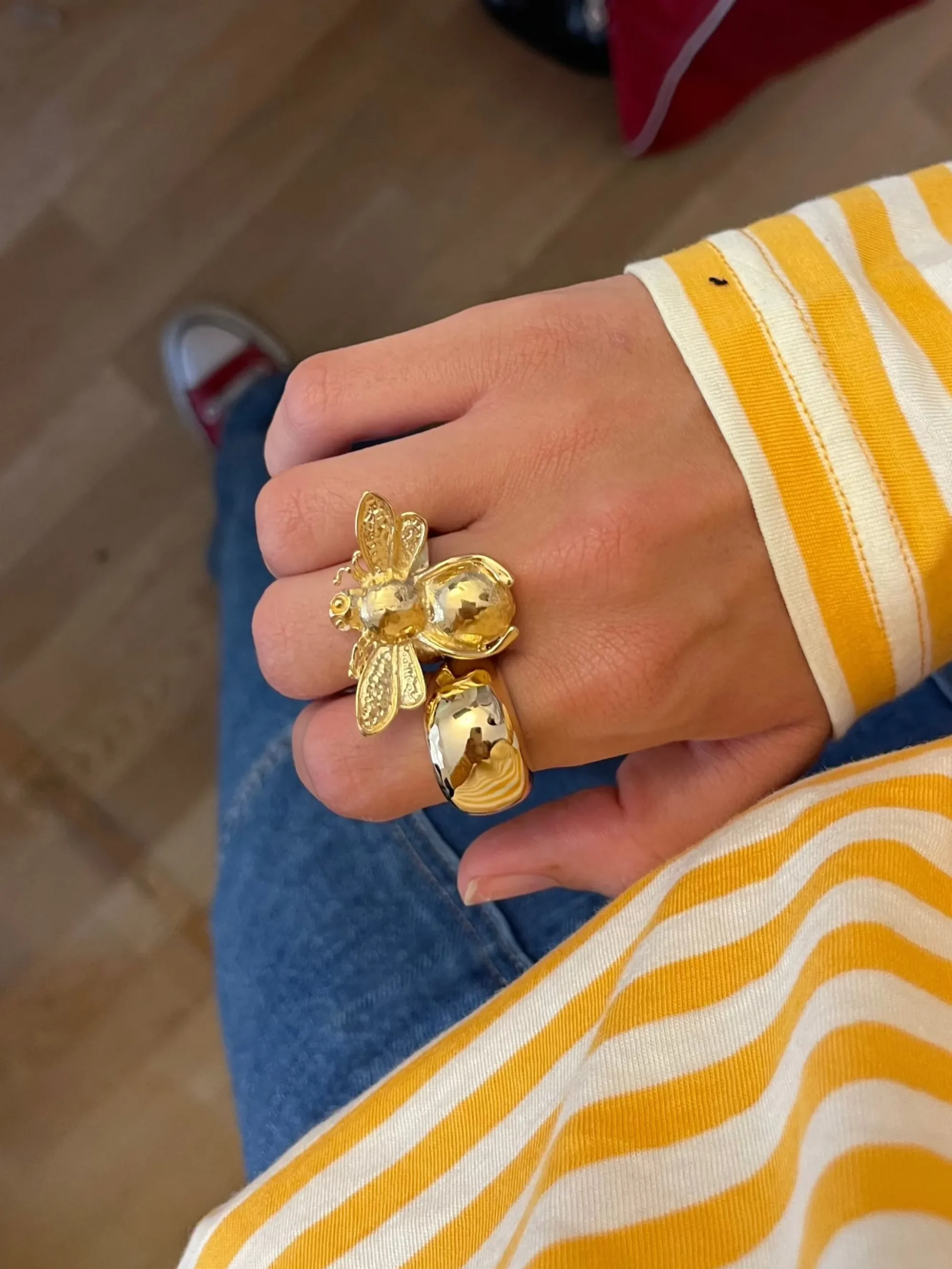 Susmie's Colmena Ring< Golden