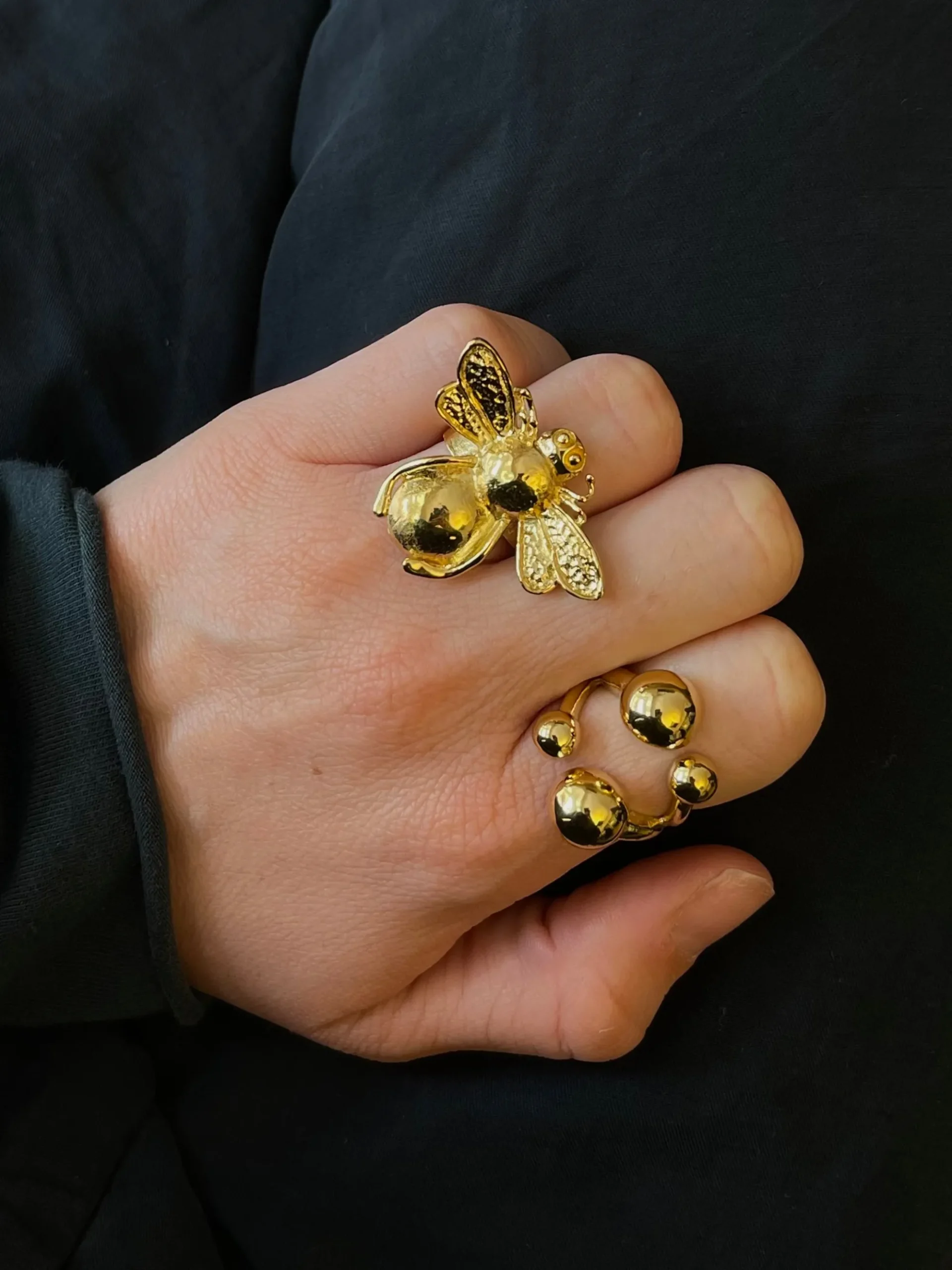 Susmie's Colmena Ring< Golden