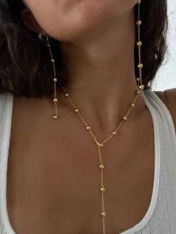 Susmie's Confessions Necklace< Golden