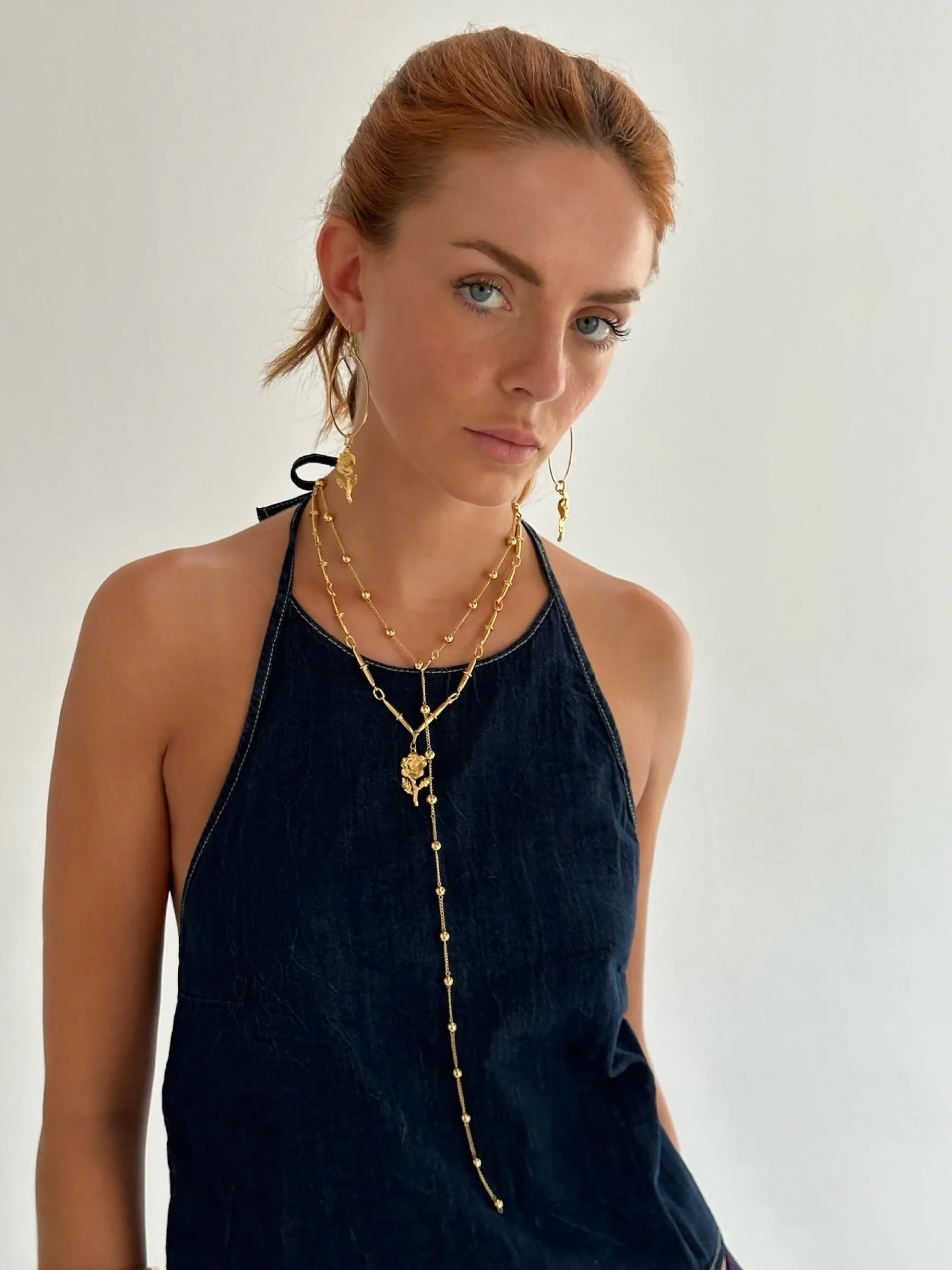 Susmie's Confessions Necklace< Golden