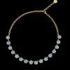 Susmie's Corazón Roto Blue Necklace< Stone | Golden