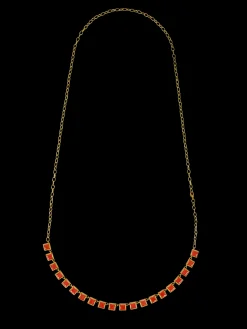 Susmie's Corazón Roto Necklace/Belt Red< Belts | Stone