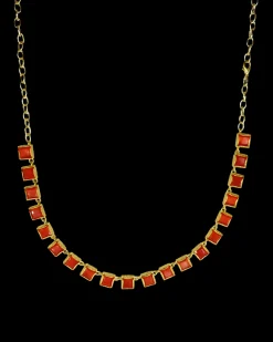 Susmie's Corazón Roto Necklace/Belt Red< Belts | Stone