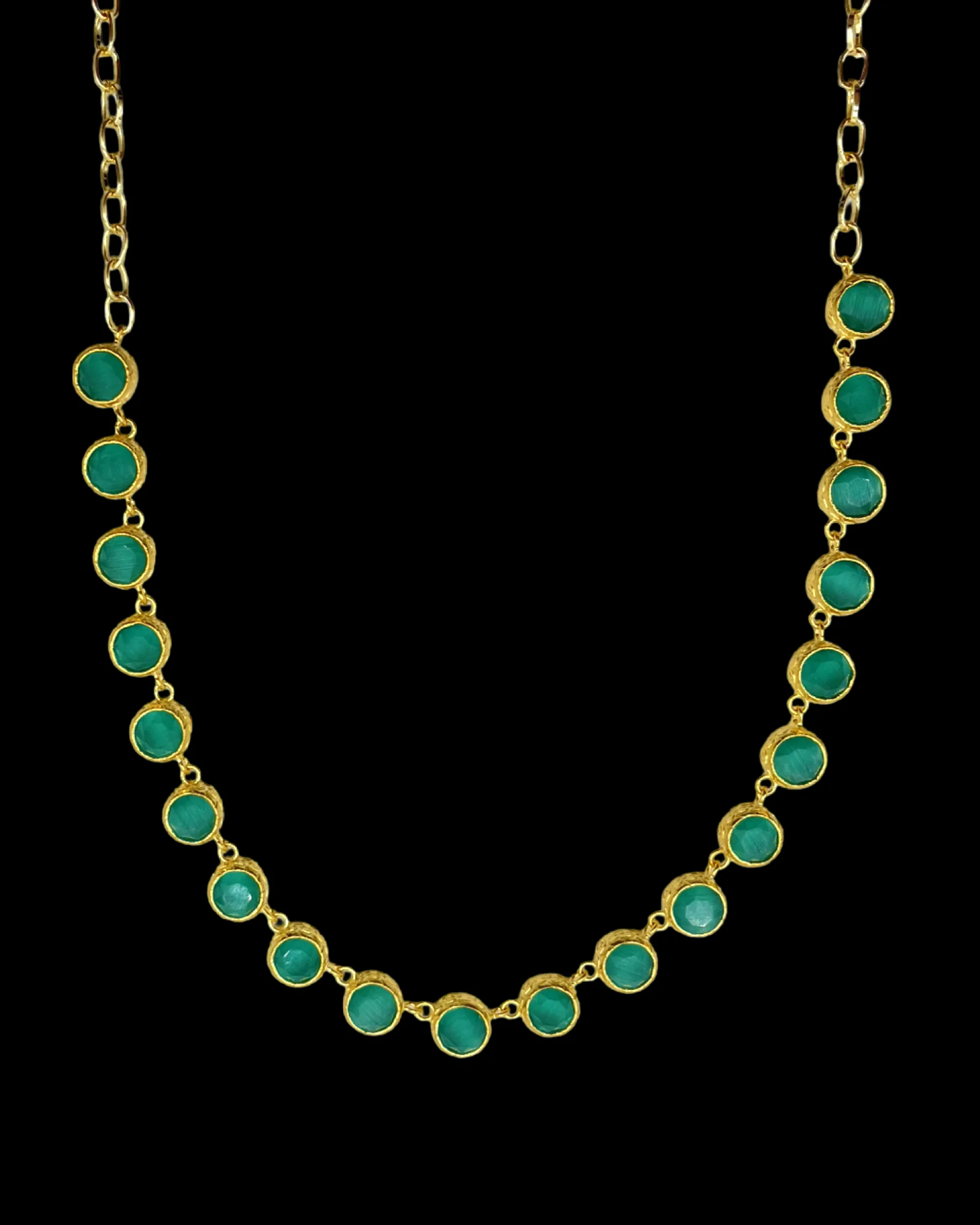 Susmie's Corazón Roto Necklace/Belt Turquoise< Belts | Stone