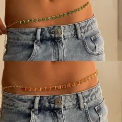 Susmie's Corazón Roto Necklace/Belt Turquoise< Belts | Stone