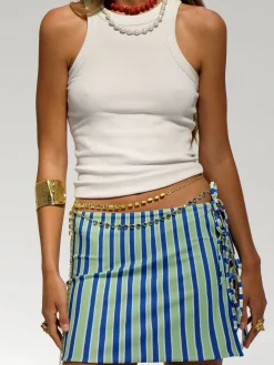 Susmie's Corazón Roto Necklace/Belt Turquoise< Belts | Stone