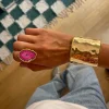 Susmie's Cosmos Purple - Ring< Stone | Golden