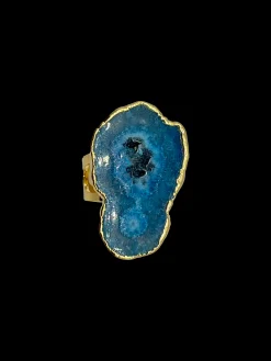 Susmie's Cosmos Turquoise - Ring< Stone | Golden