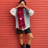 Susmie's Crucify your Mind Scarf< Scarves | Scarves