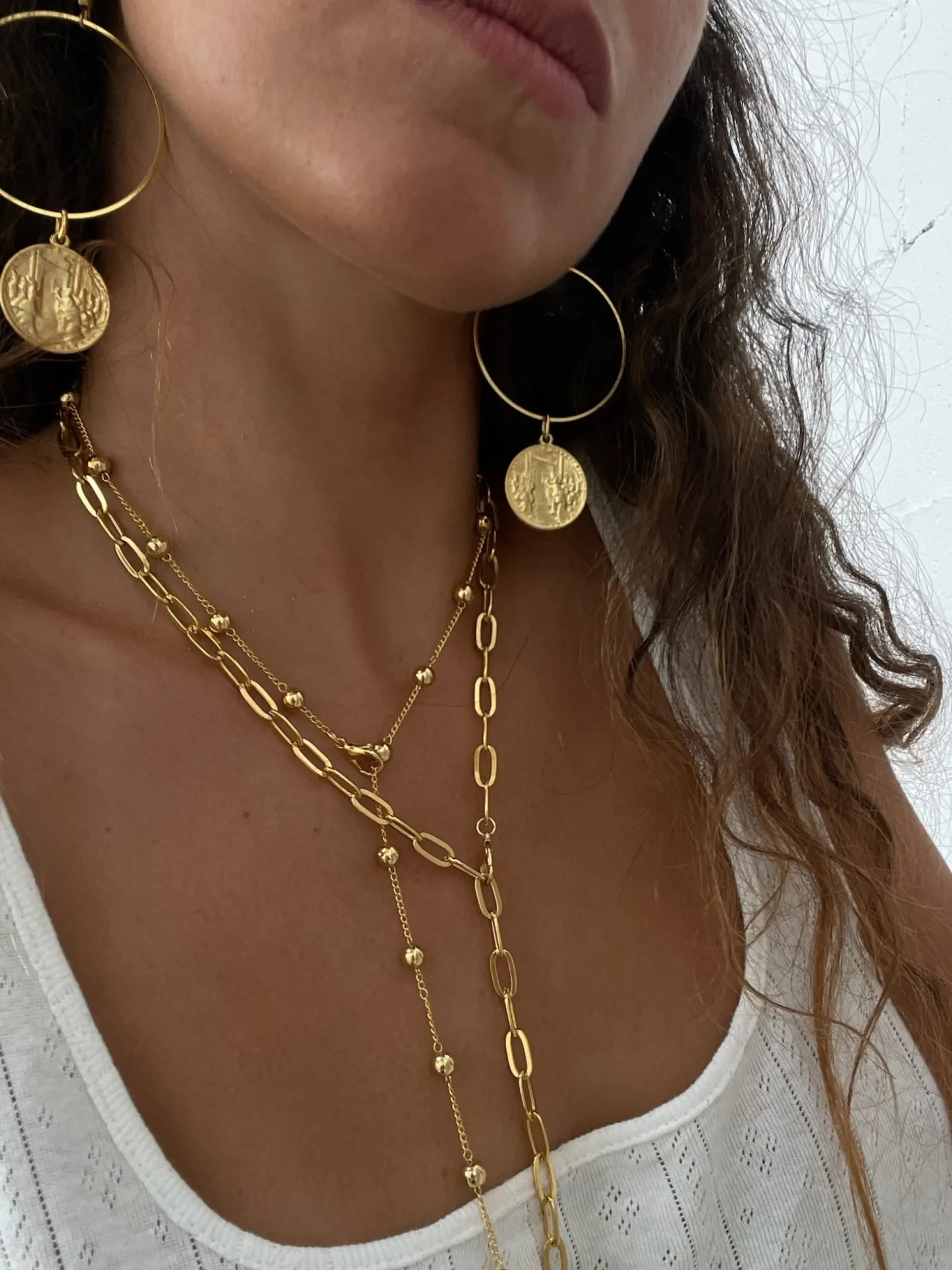 Susmie's Cyprus Earrings< Golden