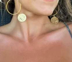 Susmie's Cyprus Earrings< Golden