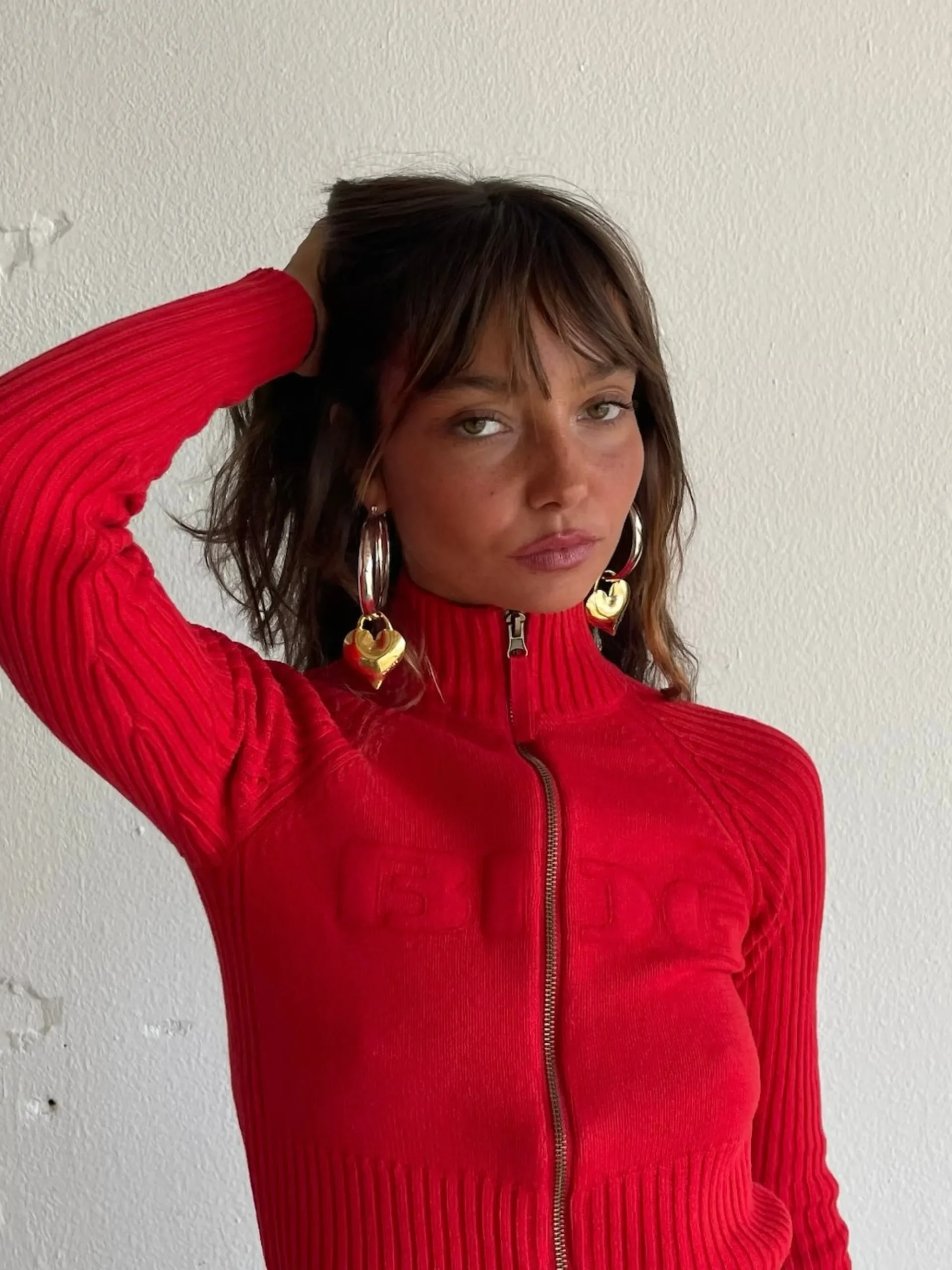 Susmie's Deep Love Earrings< Golden