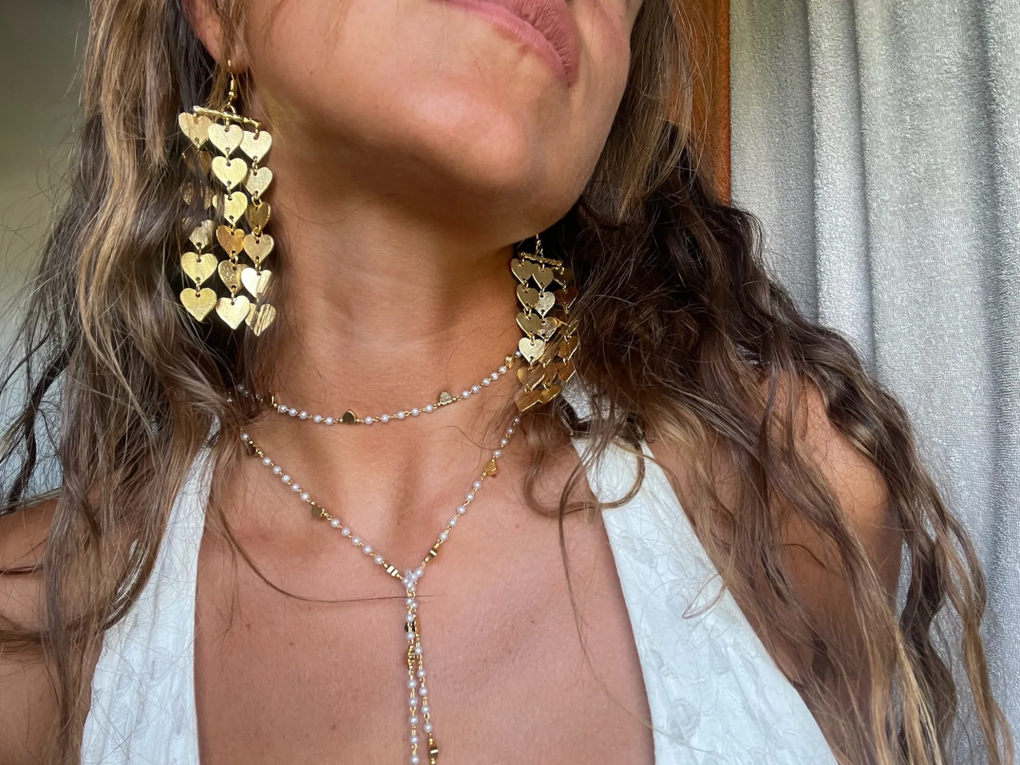 Susmie's Ecos de Amor Earrings< Golden