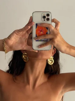 Susmie's Falling out of Love Earrings< Golden