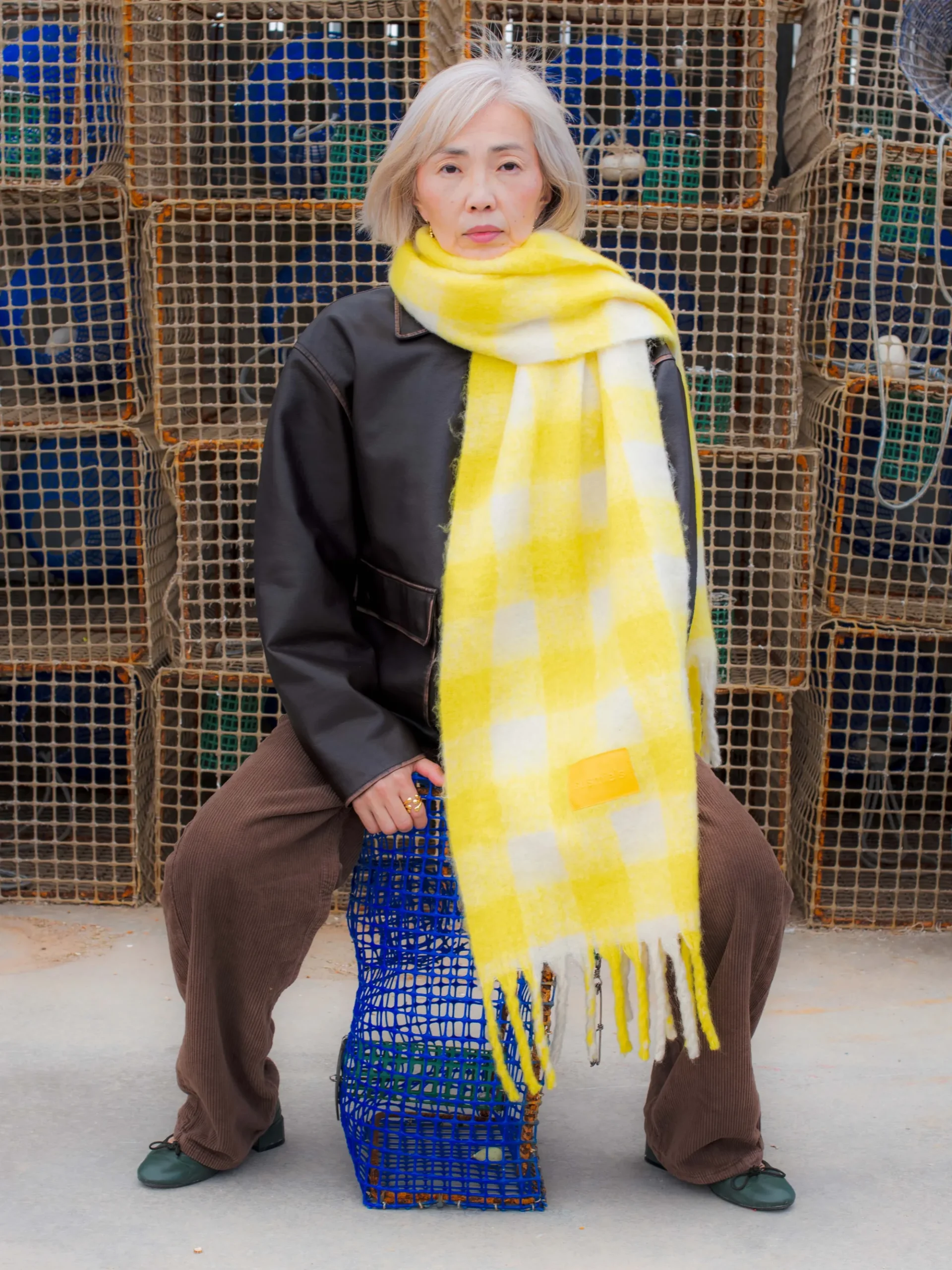 Susmie's Galway - Yellow Scarf< Scarves | Scarves