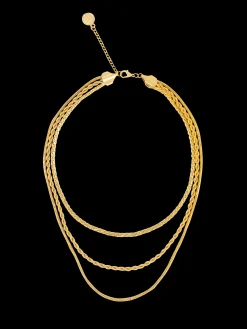 Susmie's Give Me Some Advice Necklace< Golden