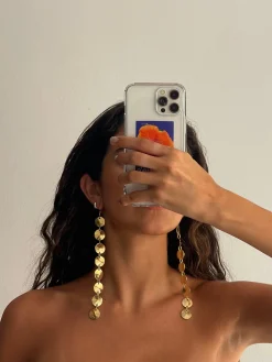 Susmie's I used to Cry Earrings< Golden
