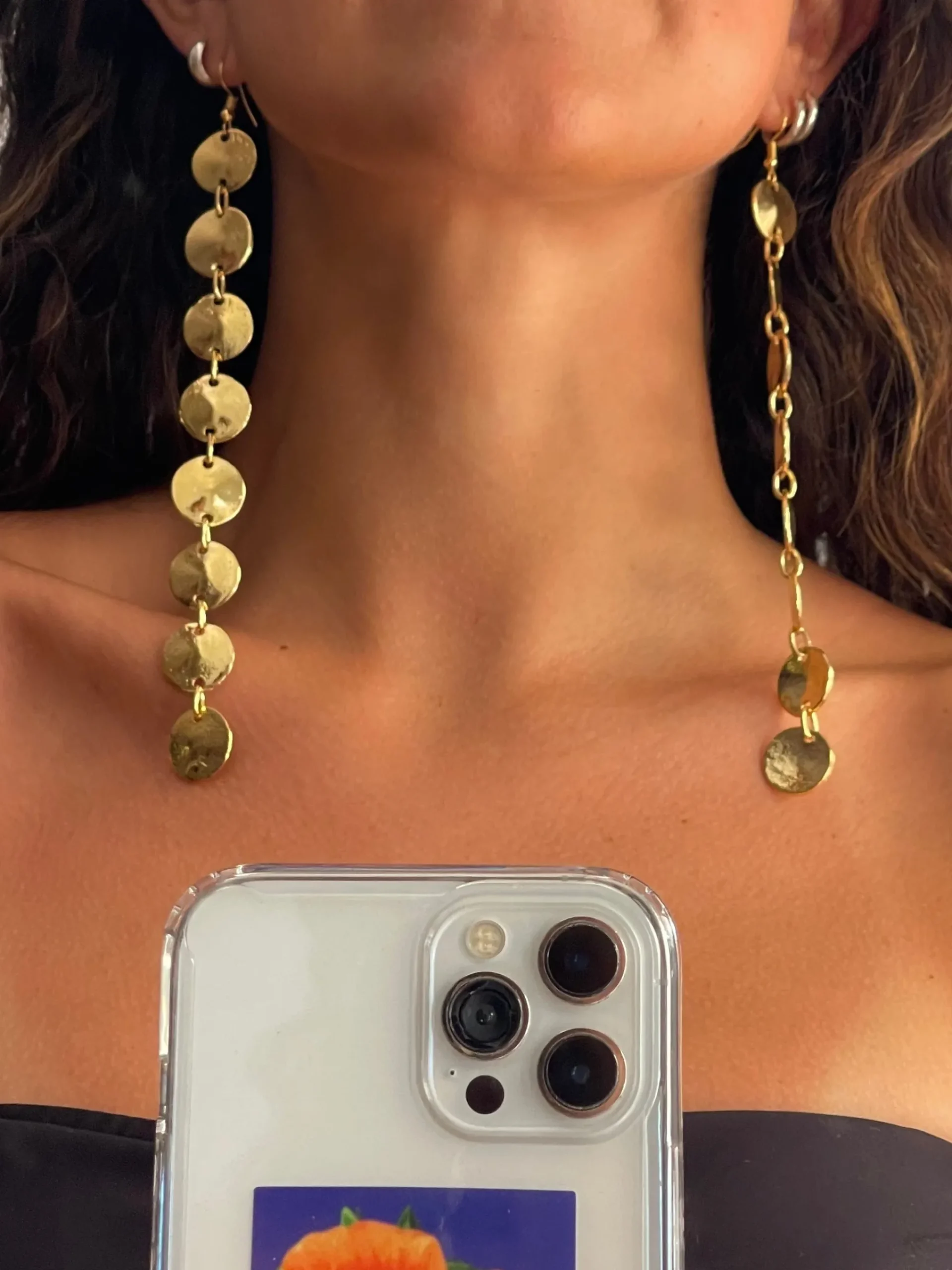Susmie's I used to Cry Earrings< Golden