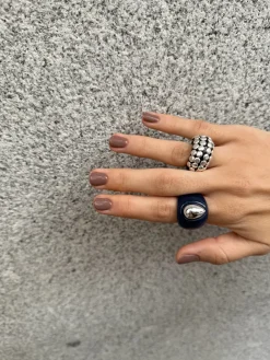 Susmie's Ice Blue Ring< Resin