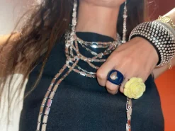Susmie's Ice Blue Ring< Resin