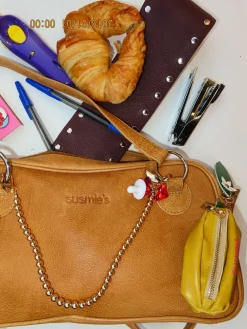 Susmie's Lemon Pouch Key Charm< Keycharms | Bags