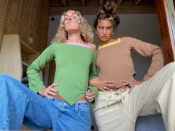 Susmie's Lifetime Rodeo Green&Pink Shirt< Tops