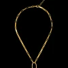 Susmie's Locked Heart Necklace< Golden
