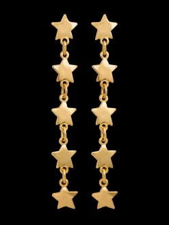Susmie's Lucky Star Earrings< Golden
