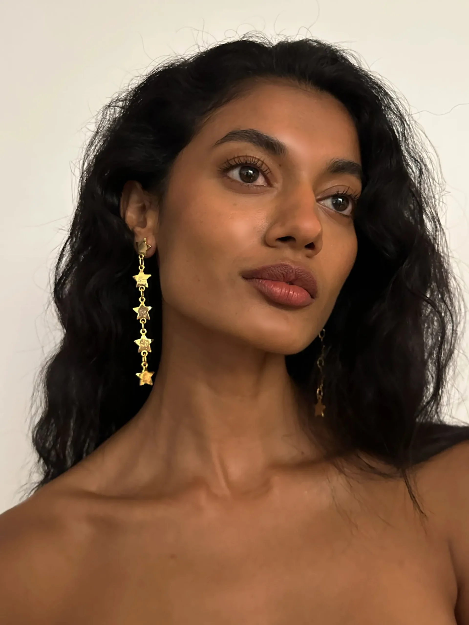 Susmie's Lucky Star Earrings< Golden