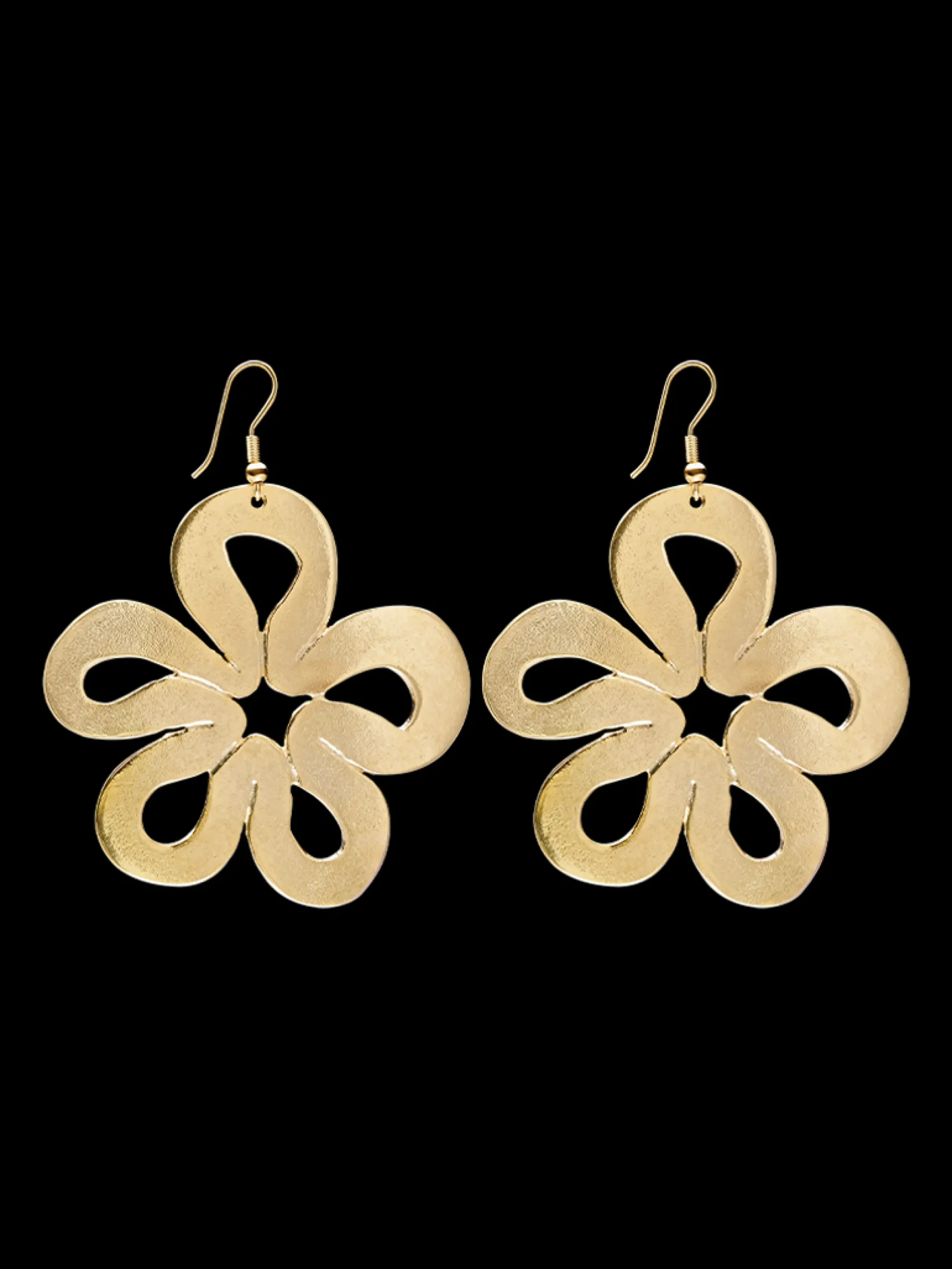 Susmie's Mami ha florío - Small Size Earrings< Golden