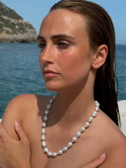 Susmie's Mar de Perlas Necklace< Stone | Golden