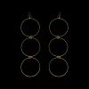 Susmie's Maxi Leo earrings< Golden