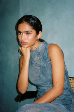Susmie's Maxi Leo Silver Earrings< Silver