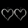 Susmie's Melted Heart Earrings Silver< Silver