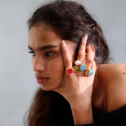Susmie's Mister Maker Ring - Ocean< Stone