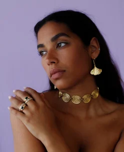 Susmie's NOMEOLVIDES Esmeralda Ring< Stone | Golden