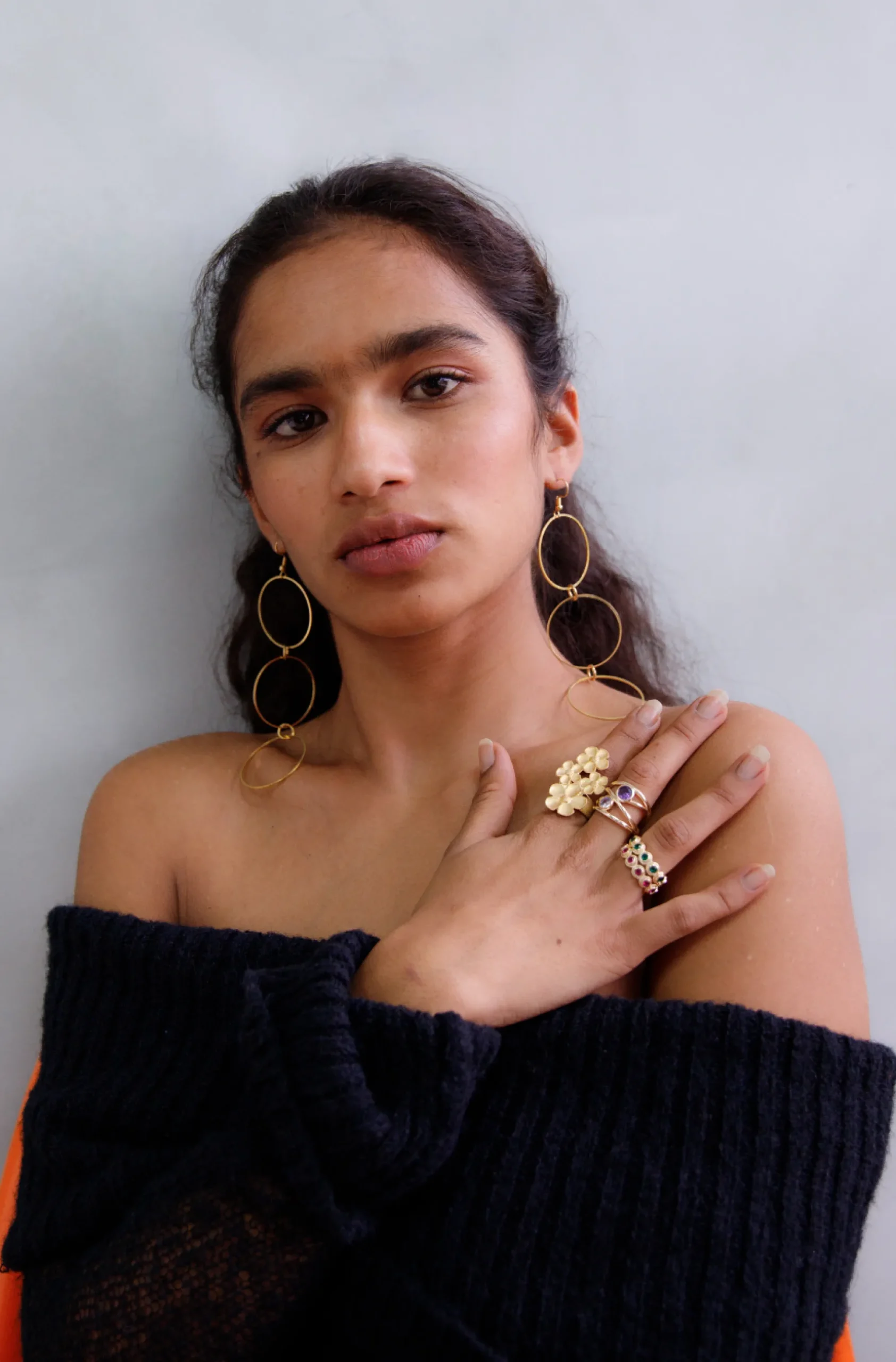 Susmie's NOMEOLVIDES Ruby Ring< Stone | Golden