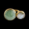 Susmie's Nostalgia Ring< Stone | Golden