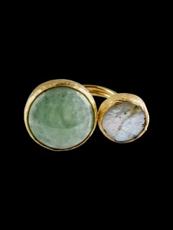 Susmie's Nostalgia Ring< Stone | Golden